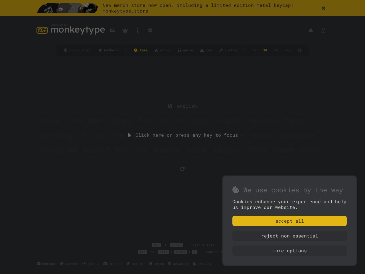 Monkeytype
